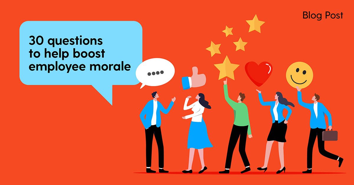 30 questions to help boost employee morale